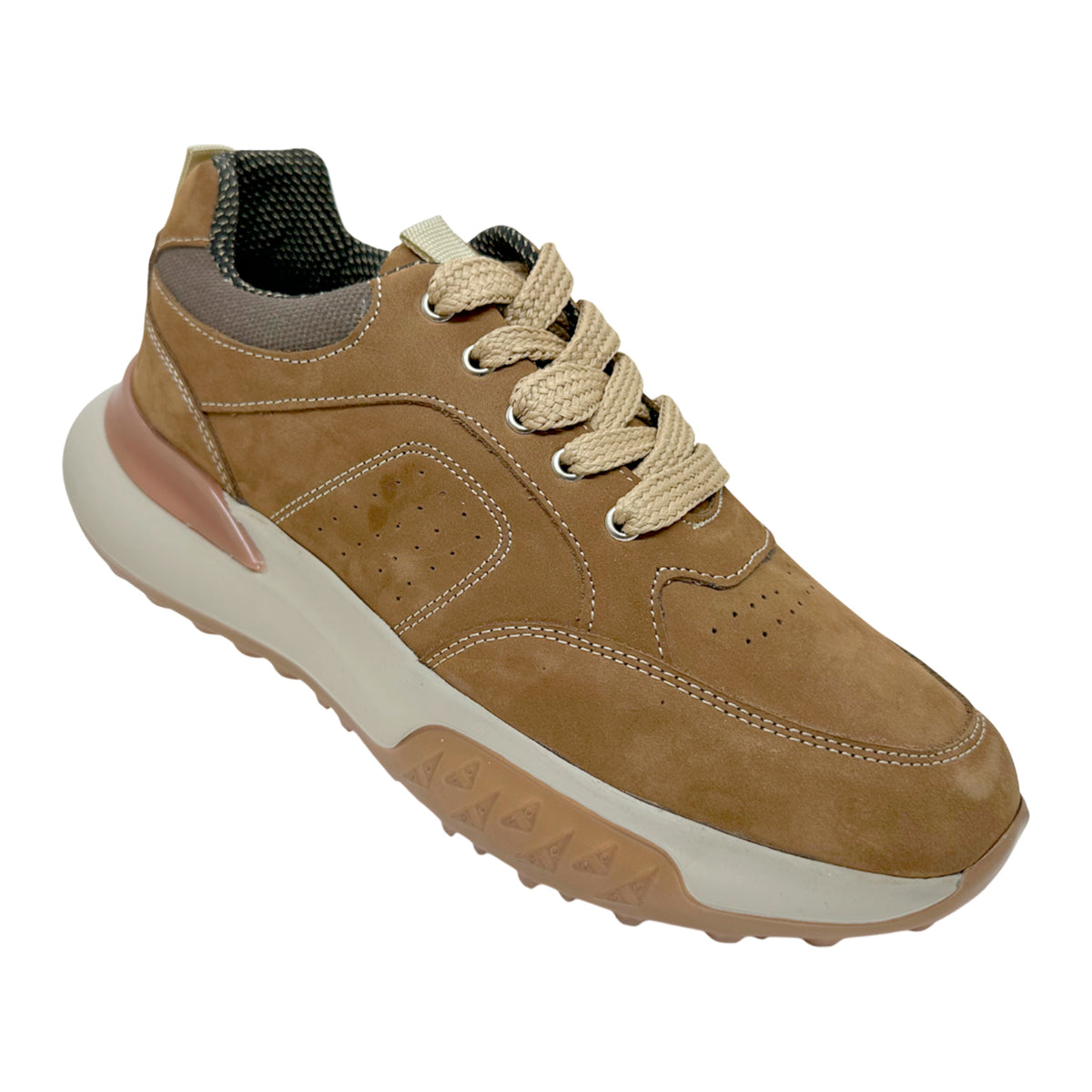 Tenis Semiformal Casual para Hombre Estervi Verona Lite – Cuero Nobuck Premium ✨