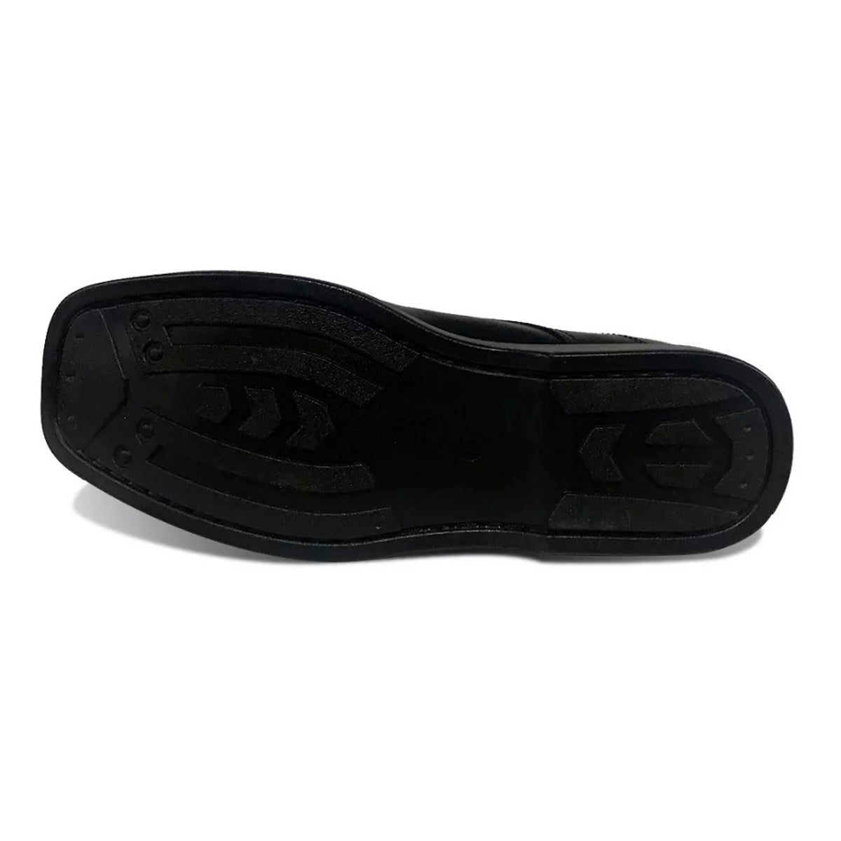 Zapato Colegial Negro en Cuero Niño de Amarrar Cocido Uniforme Escolar Formal