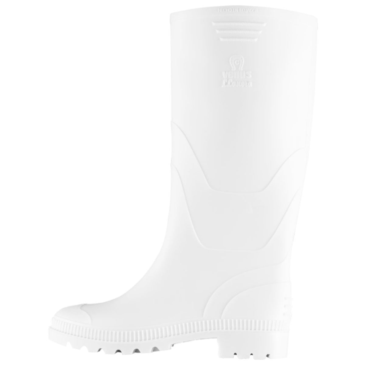 🛠️ Botas Llanera Blanca en Caucho Venus 👢 Impermeables Antideslizantes 🌧️ Dotación, Carnicerías, Operarios 🚜 Industria Colombiana