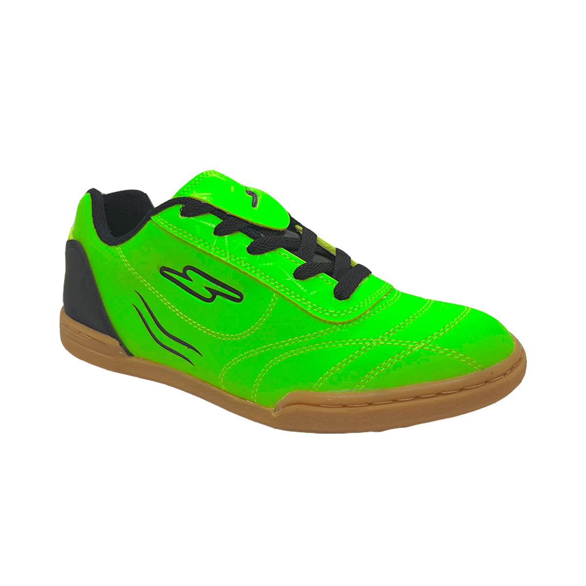 Tenis Zapatillas Futsala Torretín Verde Cocido para Hombre y Mujer Resistentes Fútbol Cancha Sintética