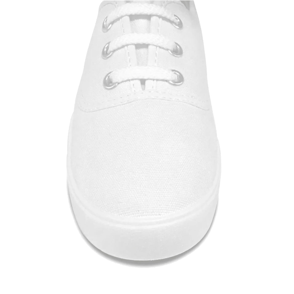 Tenis Pisahuevos Colegiales En Lona Venus Pisahuevo Blancos y Negros