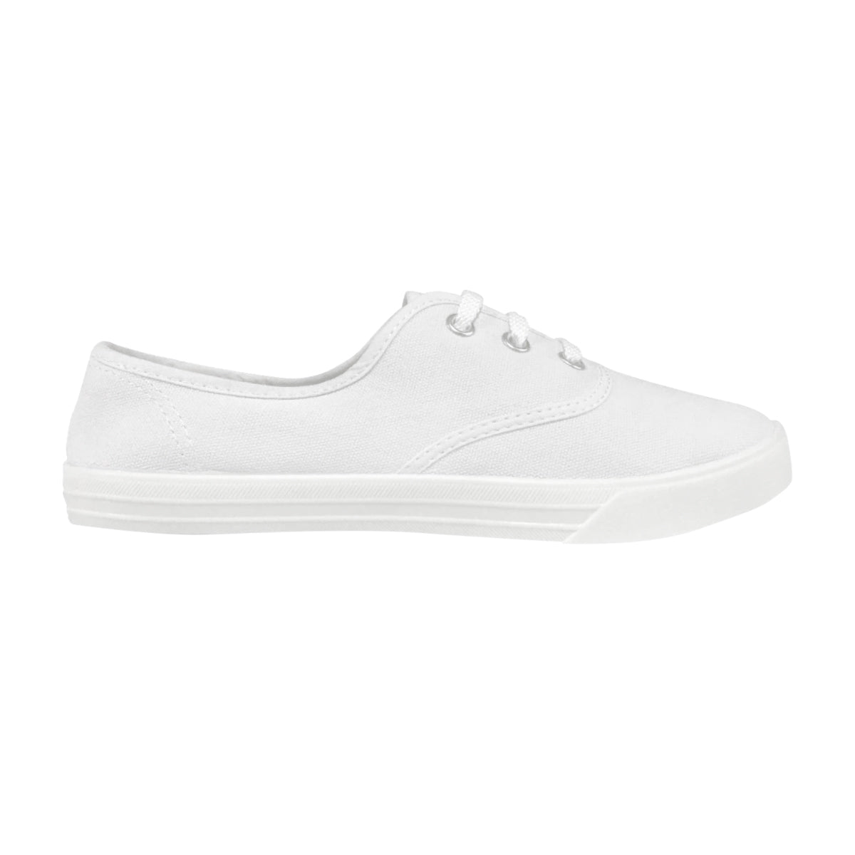 Tenis Pisahuevos Colegiales En Lona Venus Pisahuevo Blancos y Negros