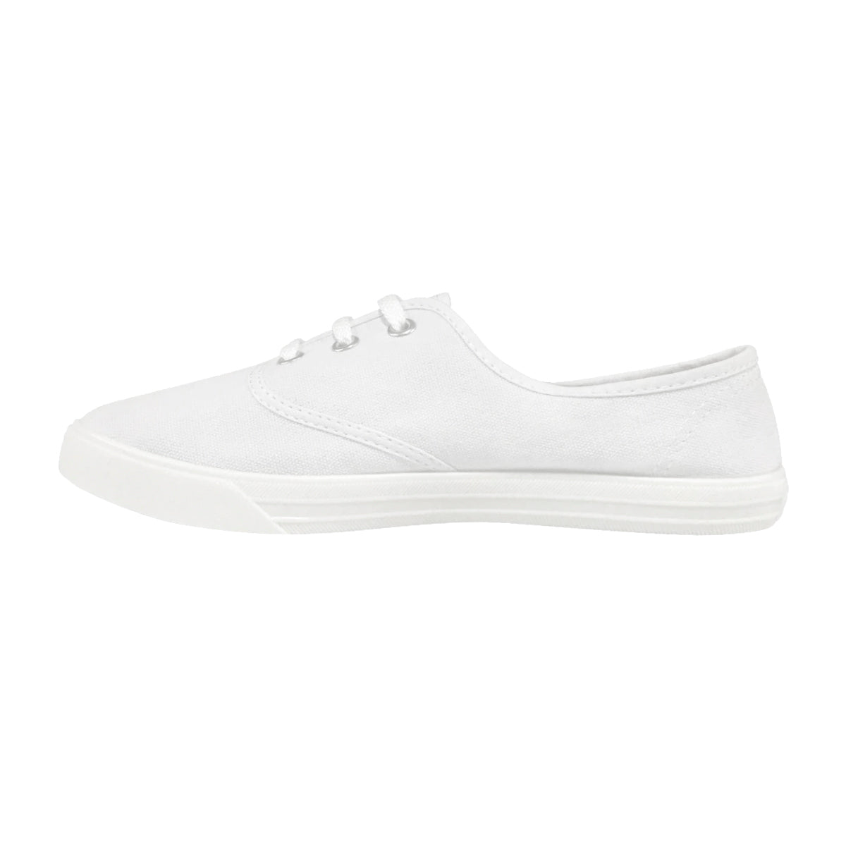 Tenis Pisahuevos Colegiales En Lona Venus Pisahuevo Blancos y Negros