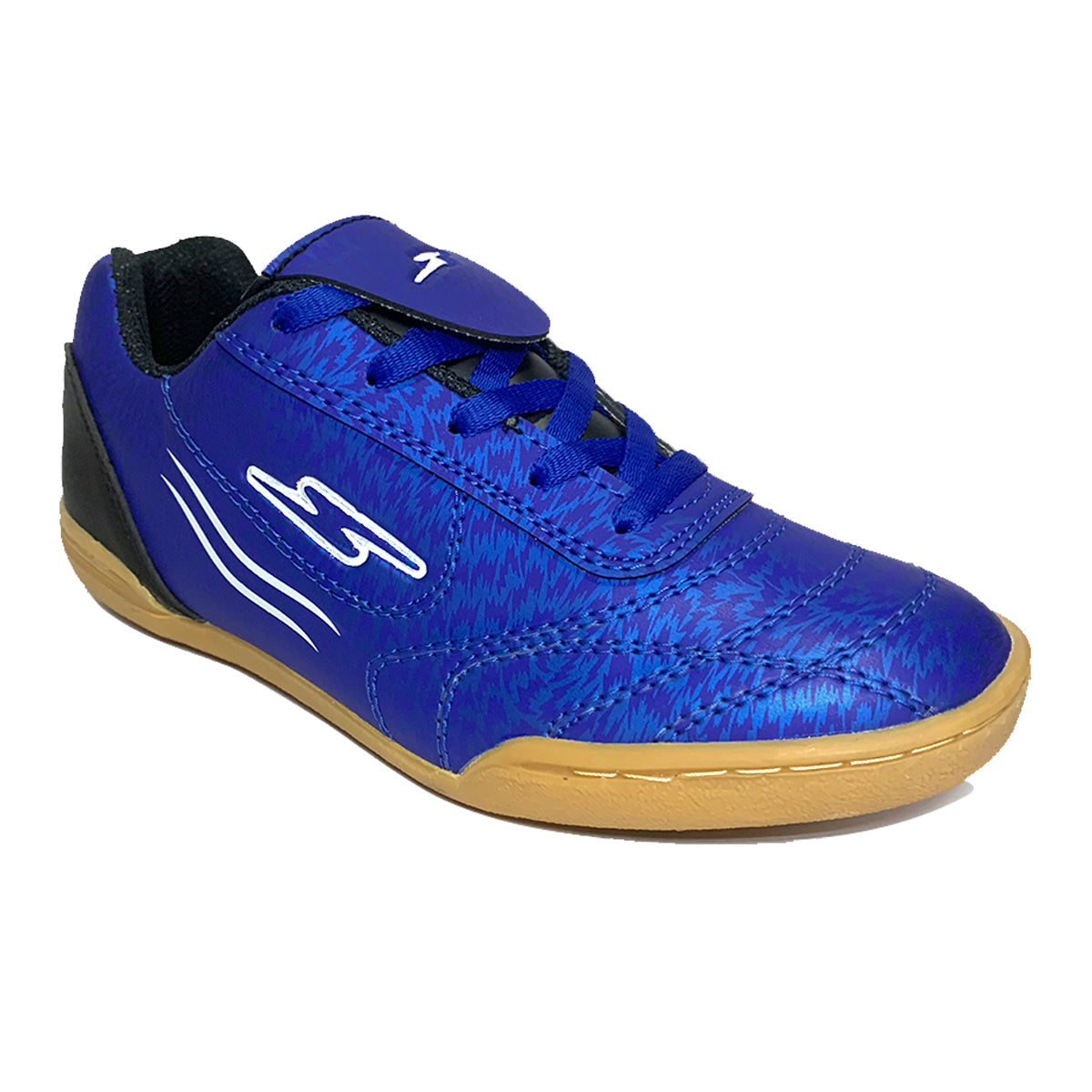 Tenis Deportivos Futsala Torretín Azules Cocido para Hombre y Mujer – Zapatillas Ligeras y Resistentes para Fútbol en Cancha Sintética e Indoor Azul