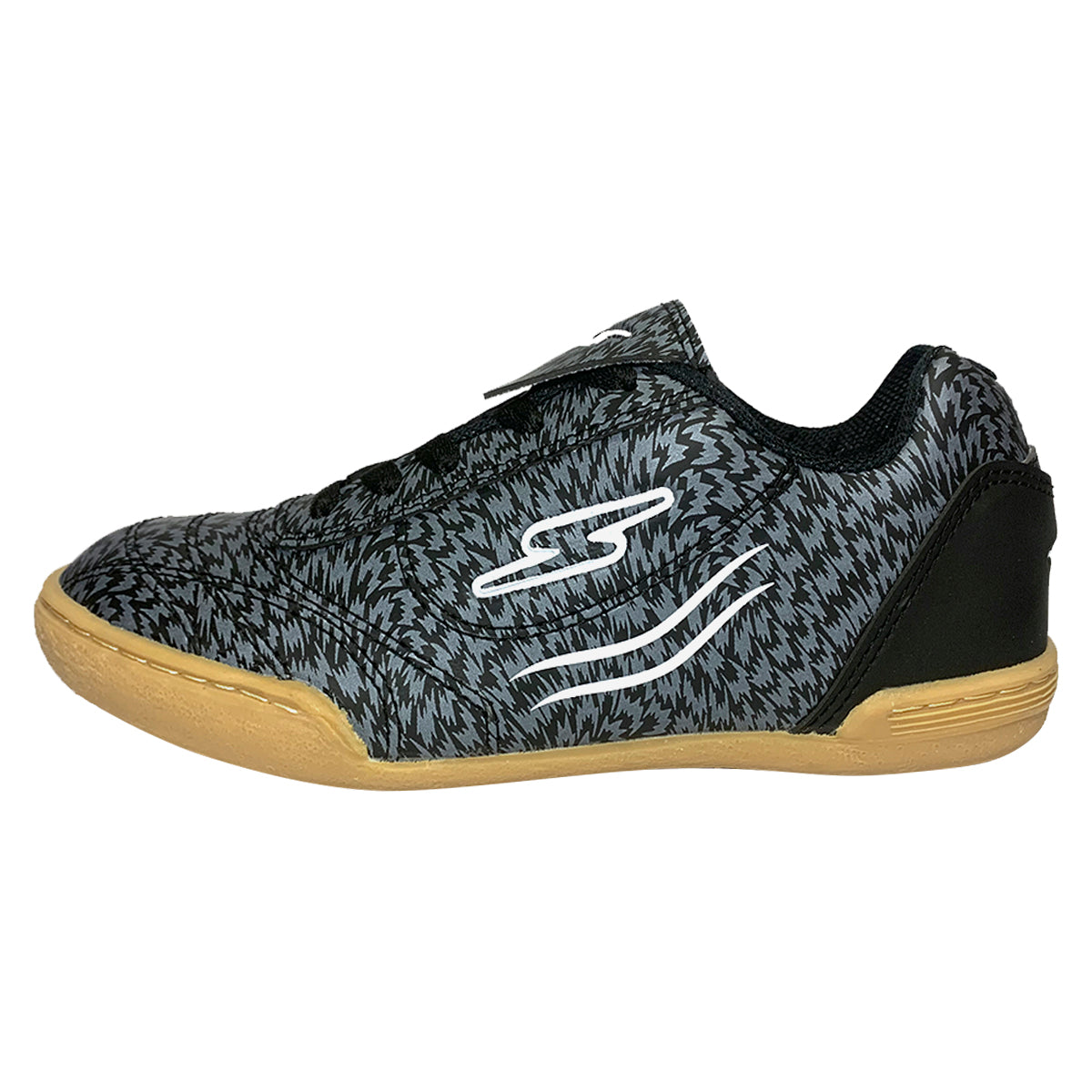 Tenis Zapatillas Futsala Torretín Gris Cocido para Hombre y Mujer Resistentes Fútbol Cancha Sintética