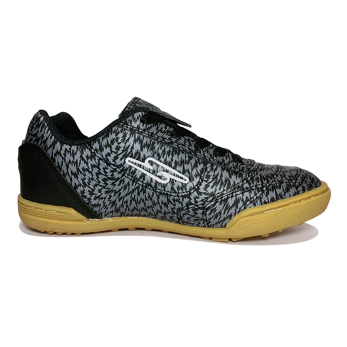 Tenis Zapatillas Futsala Torretín Gris Cocido para Hombre y Mujer Resistentes Fútbol Cancha Sintética