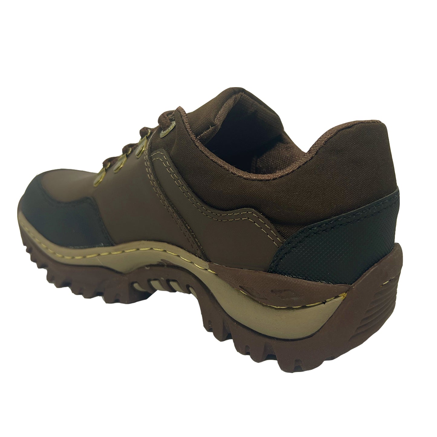 Zapatos Tenis de Cuero Hombre Para Senderismo y Terrenos Ásperos