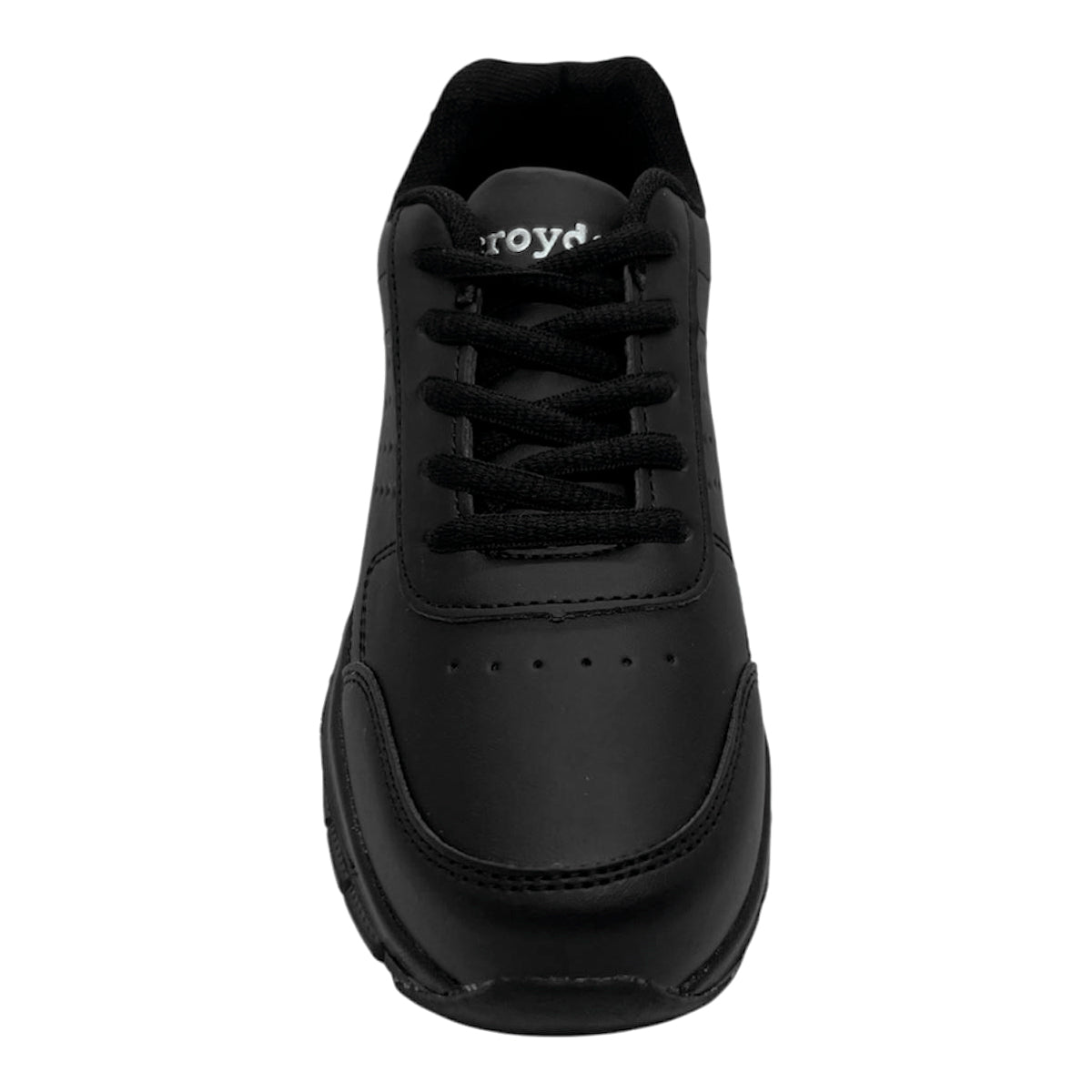Zapato Tenis Colegial Negro Croydon Niño con Cordones | Elegancia y Durabilidad para el Colegio