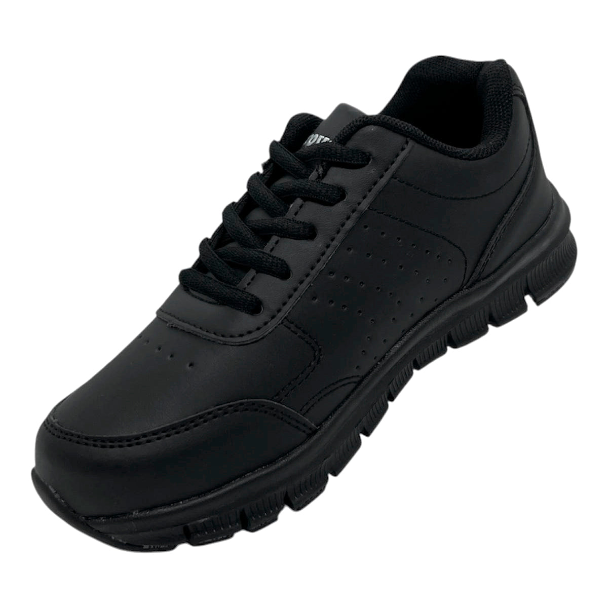 Zapato Tenis Colegial Negro Croydon Niño con Cordones | Elegancia y Durabilidad para el Colegio