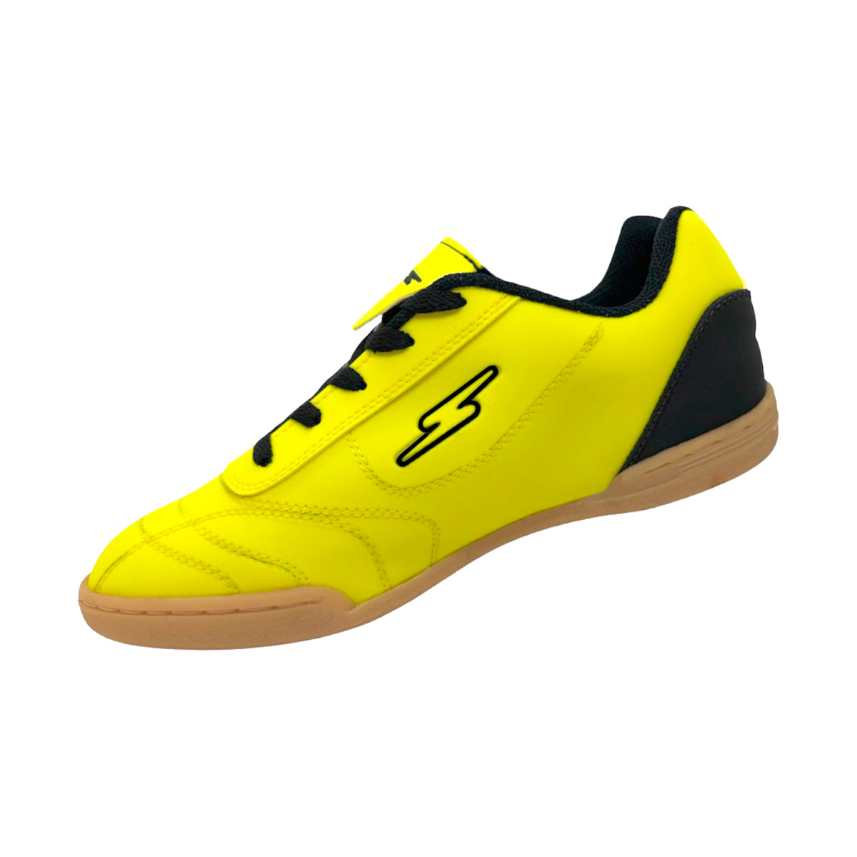 Tenis Zapatillas Futsala Torretín Amarillo Cocido para Hombre y Mujer Resistentes Fútbol Cancha Sintética