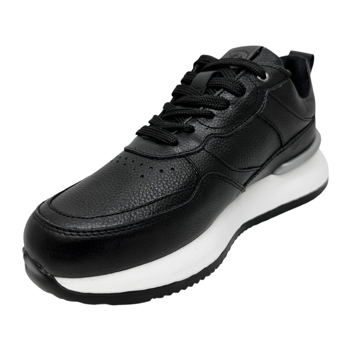 Zapato En Cuero Semiformal Para Hombre Estervi Torino Lite Color Negro👞🧔✨