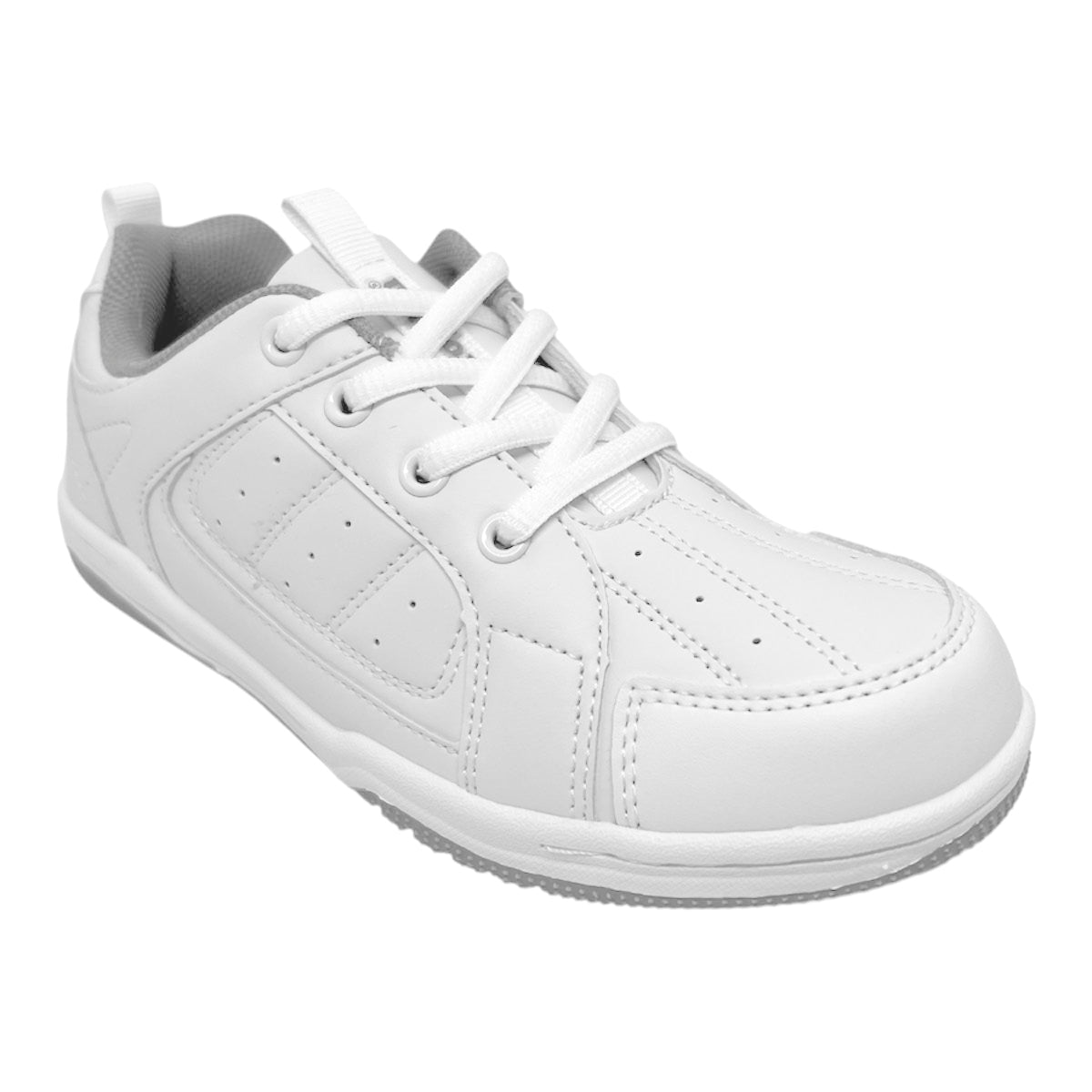 Tenis Colegiales Croydon Blanco Unisex – Comodidad, Resistencia y Estilo para el Día Escolar
