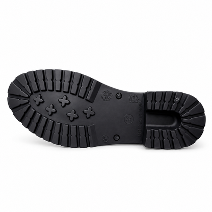 Botas de Caucho Impermeables para Mujer Elegantes y Antideslizantes Negro