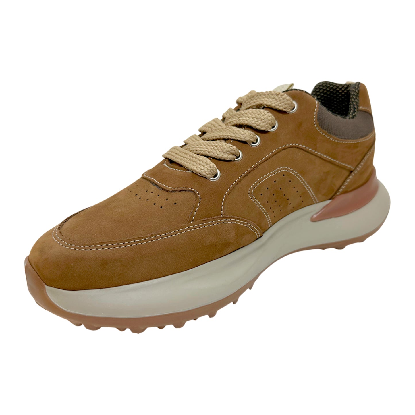 Tenis Semiformal Casual para Hombre Estervi Verona Lite – Cuero Nobuck Premium ✨