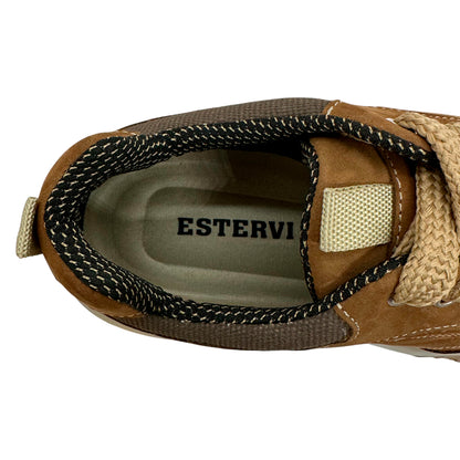 Tenis Semiformal Casual para Hombre Estervi Verona Lite – Cuero Nobuck Premium ✨