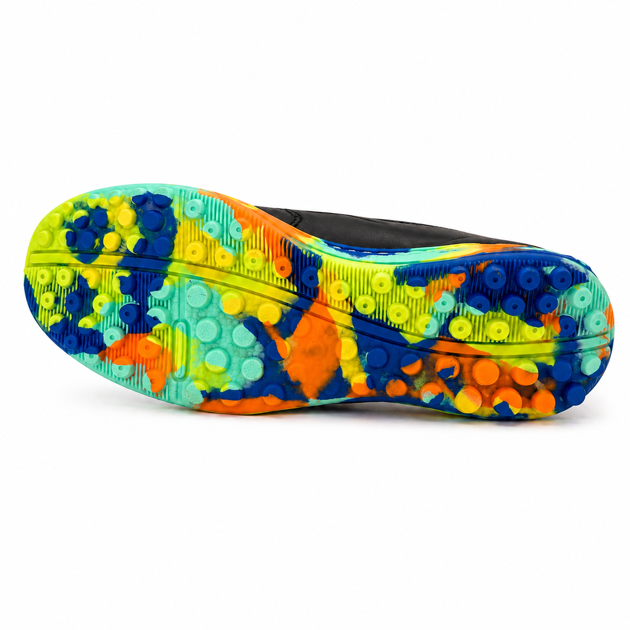 Tenis Torretin Para Sintética Micro Fútbol Futsala Suela Colores Antideslizante Negro