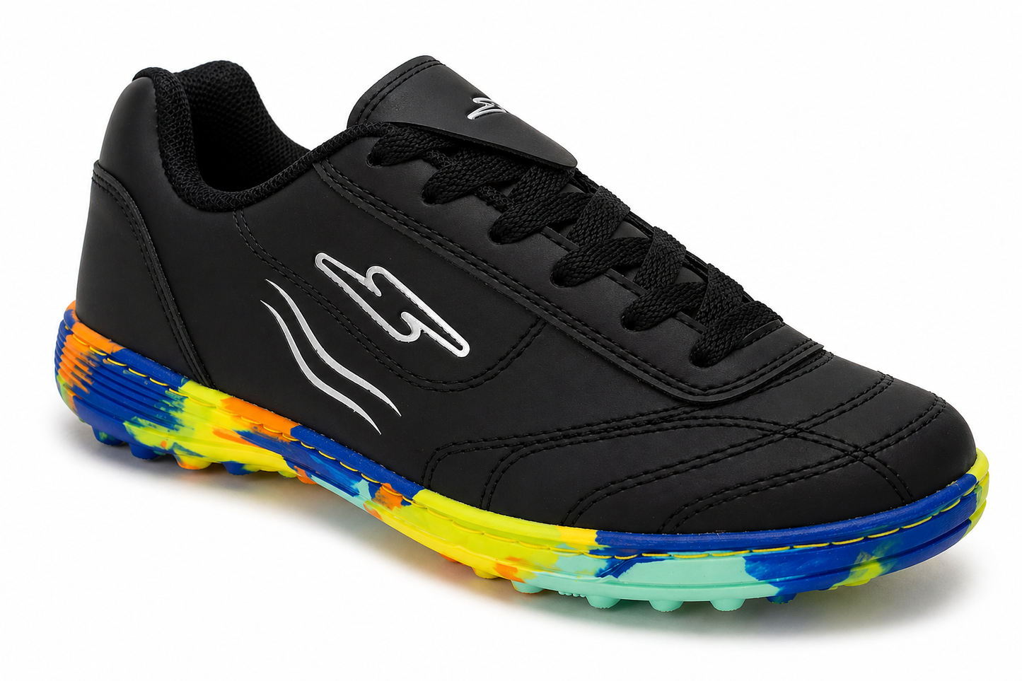 Tenis Torretin Para Sintética Micro Fútbol Futsala Suela Colores Antideslizante Negro