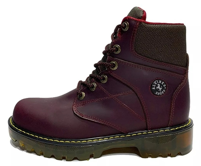 🥾 BOTAS ALPINA VINOTINTO – 100% CUERO GENUINO | RESISTENCIA Y ESTILO TODO TERRENO