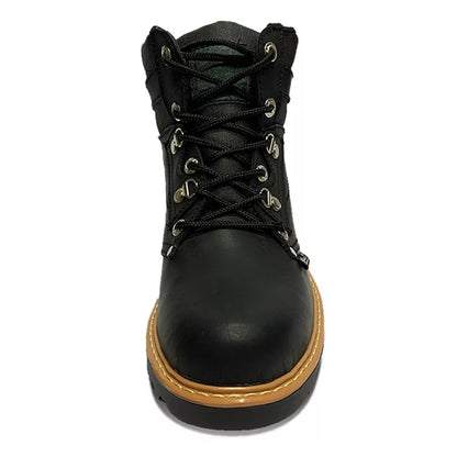 🥾 BOTAS NEGRAS ALVINES 100% CUERO GENUINO UNISEX HOMBRE 👨 MUJER 👩 | RESISTENTES 💪 DURADERAS ⏳ Y ANTIDESLIZANTES 🛡️