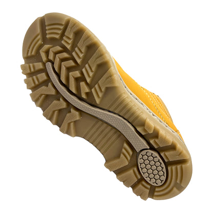 🥾 BOTAS SHOES AMARILLAS 100% CUERO GENUINO PARA HOMBRE 👞 RESISTENTES 💪 ANTIDESLIZANTES 🛡️ HECHO EN COLOMBIA 🇨🇴