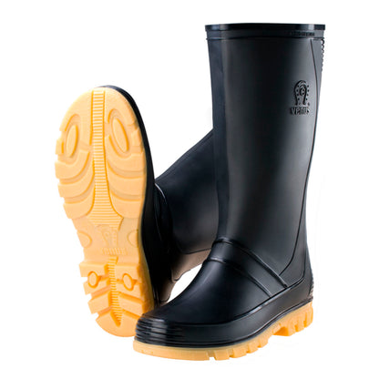 Botas de Caucho Impermeables para Mujer Venus 👢 Antideslizantes y Resistentes – Caña Media Cómoda para Lluvia, Campo y Ciudad