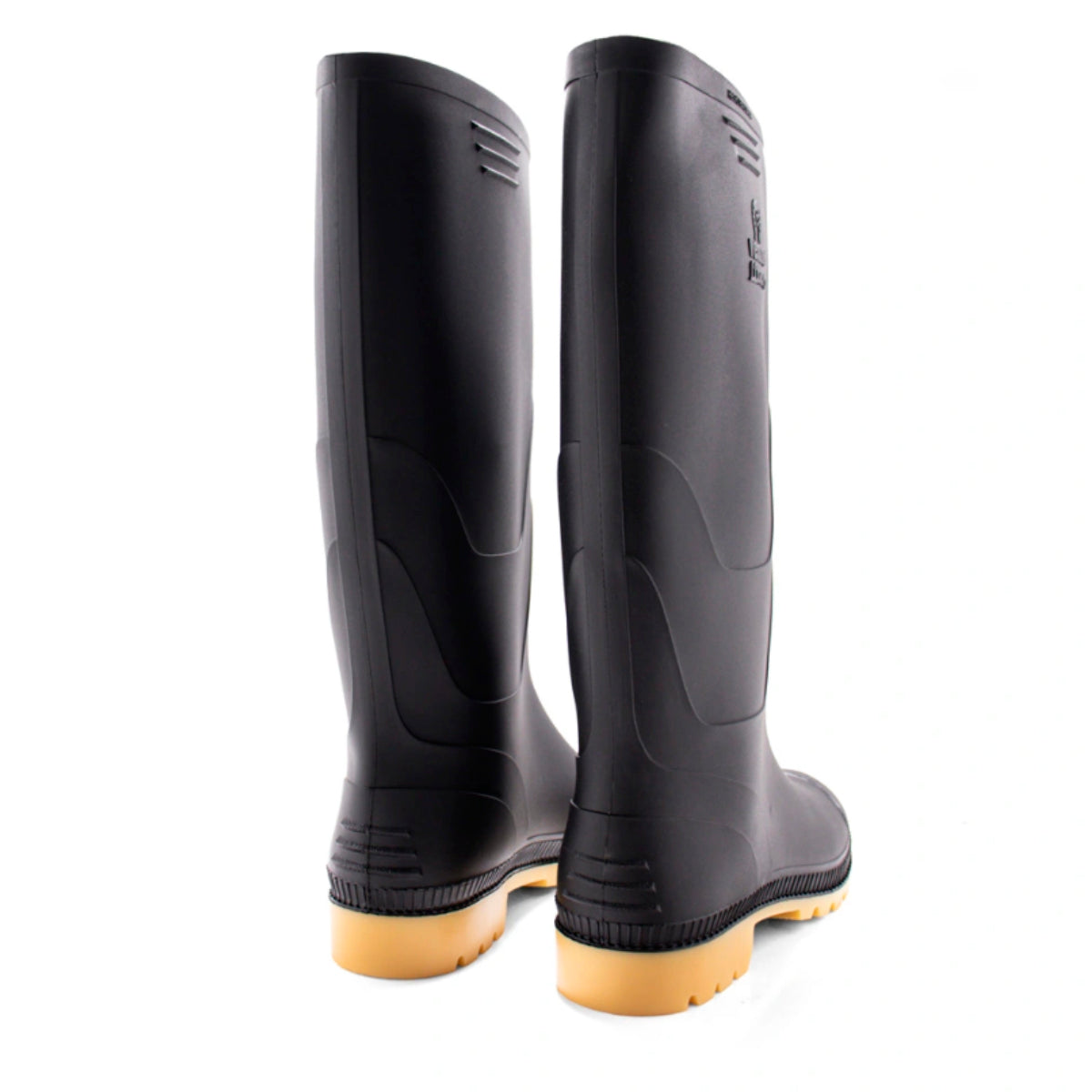 🛠️ Botas Llanera Negras en Caucho Venus 👢 Impermeables Antideslizantes 🌧️ Finca, Pantano, Moto 🚜 Industria Colombiana