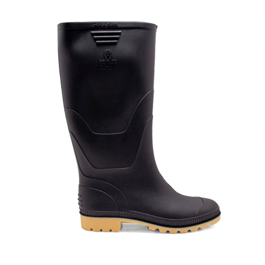 🛠️ Botas Llanera Negras en Caucho Venus 👢 Impermeables Antideslizantes 🌧️ Finca, Pantano, Moto 🚜 Industria Colombiana