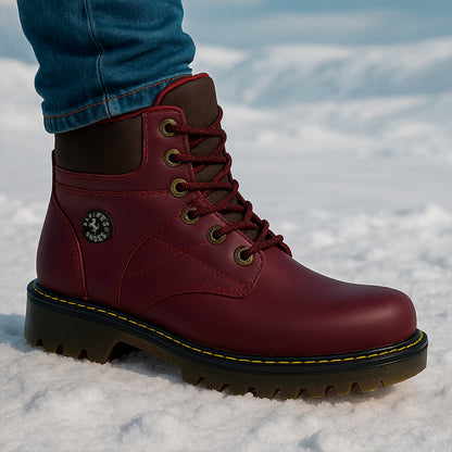 🥾 BOTAS ALPINA VINOTINTO – 100% CUERO GENUINO | RESISTENCIA Y ESTILO TODO TERRENO
