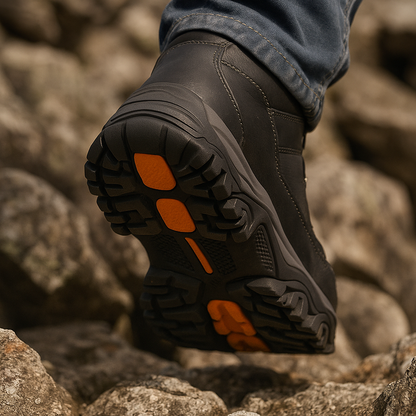 Bota Outdoor Trekking Negra Estervi – Resistencia y Confort Todo Terreno 🥾⛰️🌲
