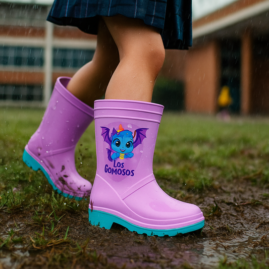 👧 Botas Impermeables Croydon para Niña | Botas de Lluvia en Caucho Antideslizantes 🌧️