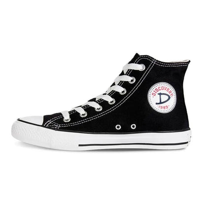 🏆 Tenis Bota Discovery Negro Croydon en Lona – Modelo Alto Casual