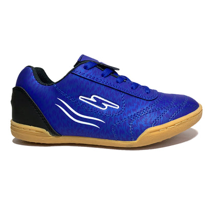 Tenis Deportivos Futsala Torretín Azules Cocido para Hombre y Mujer – Zapatillas Ligeras y Resistentes para Fútbol en Cancha Sintética e Indoor Azul