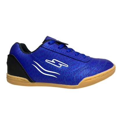 Tenis Deportivos Futsala Torretín Azules Cocido para Hombre y Mujer – Zapatillas Ligeras y Resistentes para Fútbol en Cancha Sintética e Indoor Azul