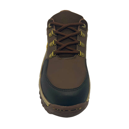 Zapatos Tenis de Cuero Hombre Para Senderismo y Terrenos Ásperos