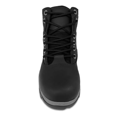 🥾 BOTAS SHOES NEGRAS 100% CUERO GENUINO PARA HOMBRE 👞 RESISTENTES 💪 ANTIDESLIZANTES 🛡️ HECHO EN COLOMBIA 🇨🇴