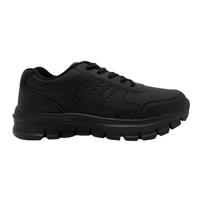 Zapato Tenis Colegial Negro Croydon Niño con Cordones | Elegancia y Durabilidad para el Colegio
