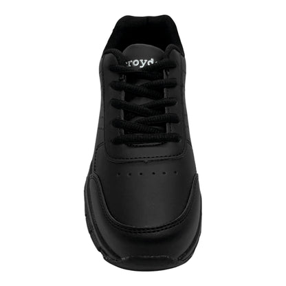 Zapato Tenis Colegial Negro Croydon Niño con Cordones | Elegancia y Durabilidad para el Colegio