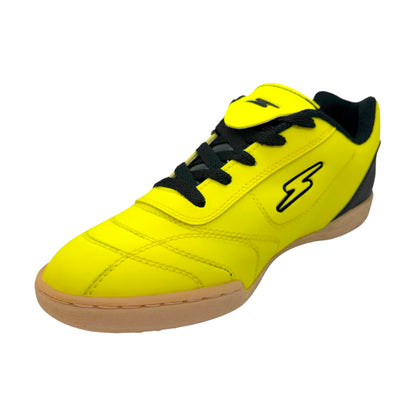 Tenis Zapatillas Futsala Torretín Amarillo Cocido para Hombre y Mujer Resistentes Fútbol Cancha Sintética