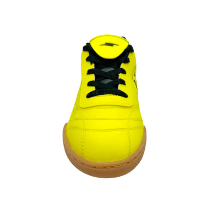 Tenis Zapatillas Futsala Torretín Amarillo Cocido para Hombre y Mujer Resistentes Fútbol Cancha Sintética