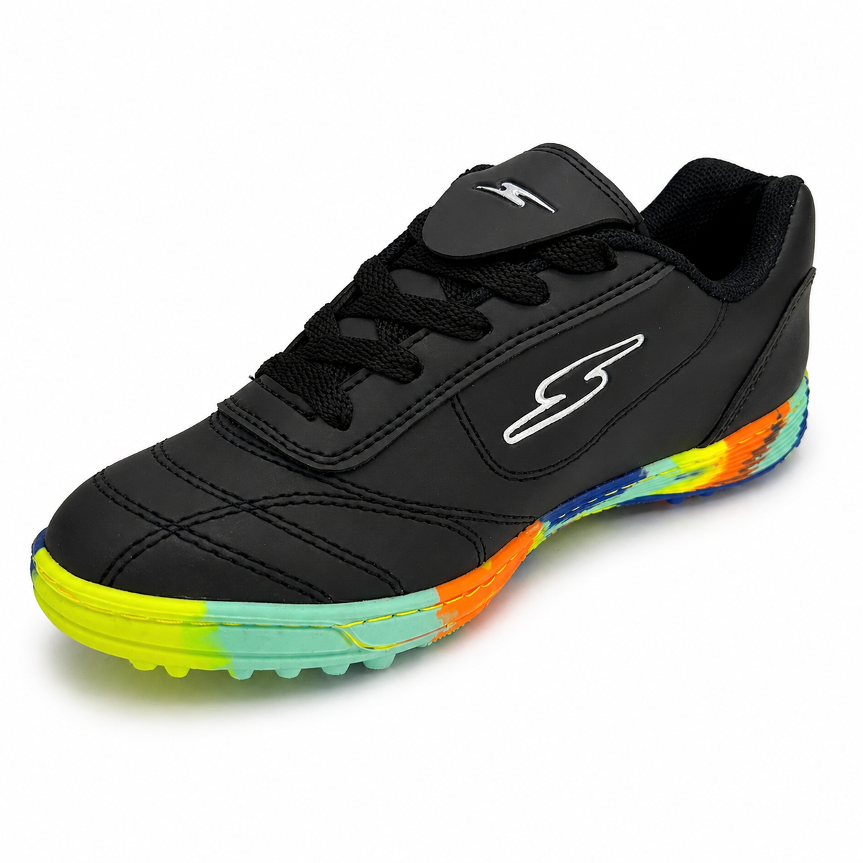 Tenis Torretin Para Sintética Micro Fútbol Futsala Suela Colores Antideslizante Negro