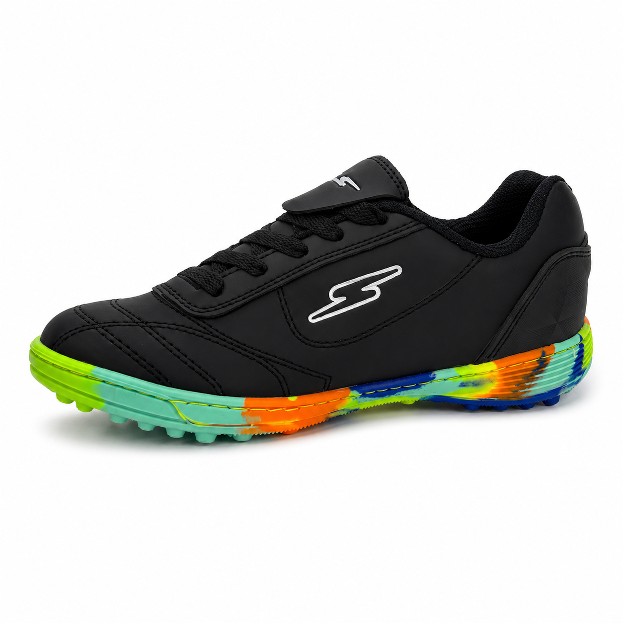 Tenis Torretin Para Sintética Micro Fútbol Futsala Suela Colores Antideslizante Negro