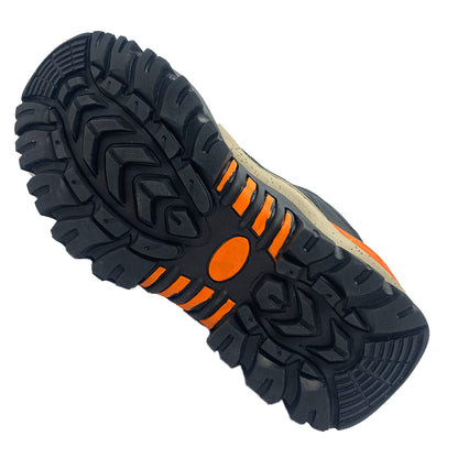 Zapatos Tenis Senderismo Hombre Cuero Cocido Antideslizante Resistentes y Cómodos