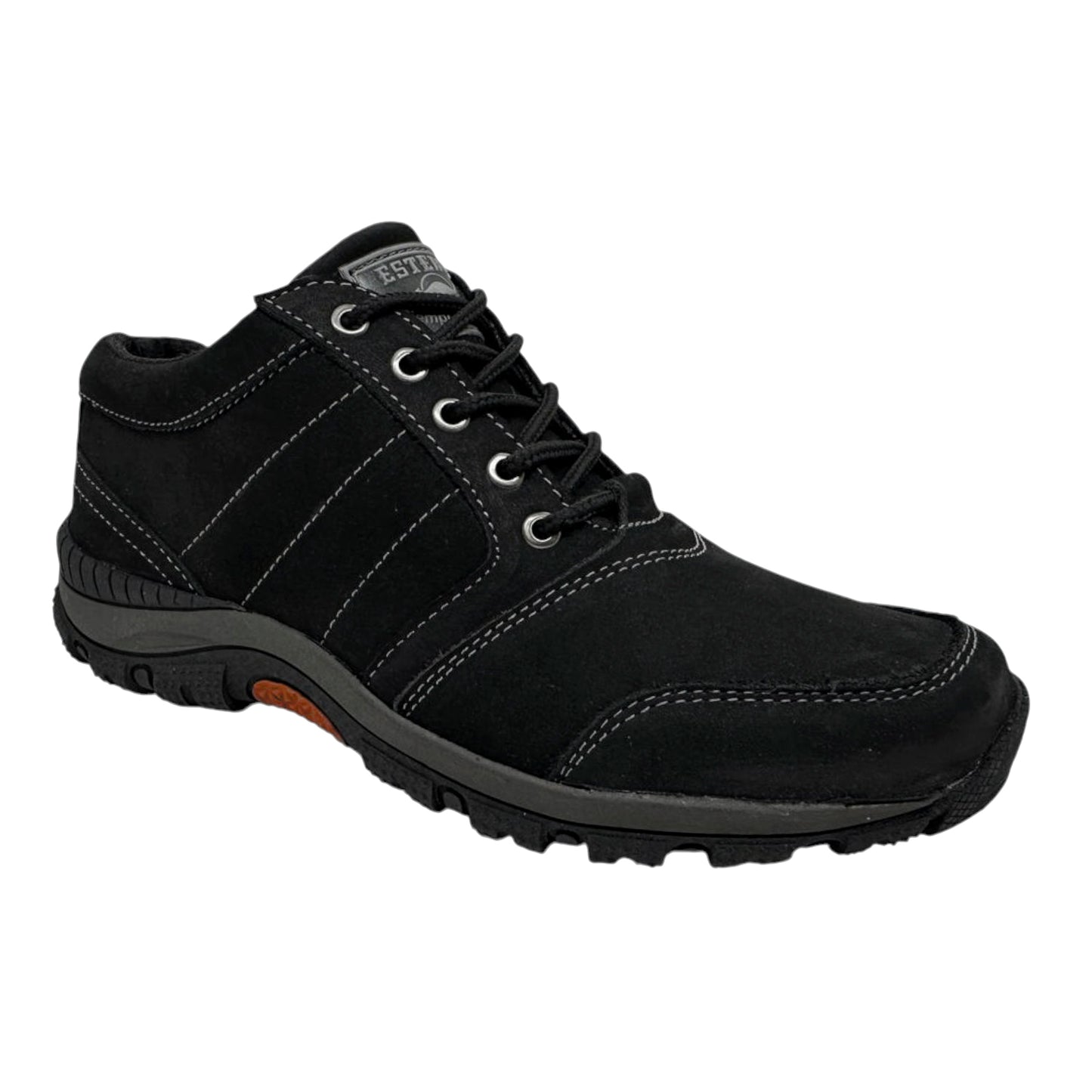 Zapato Casual Hombre Cuero Nobuck Estervi TrekPro Antideslizante 👞💼⛰️