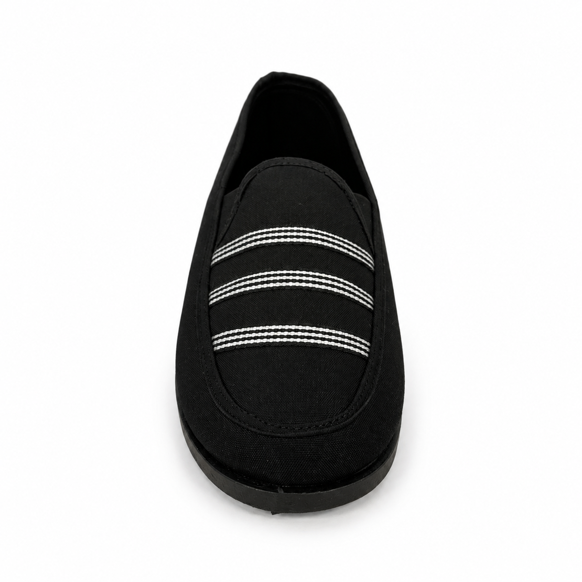 Zapatos Mujer Mocasín Ultralivianos Antideslizantes En Lona Suaves