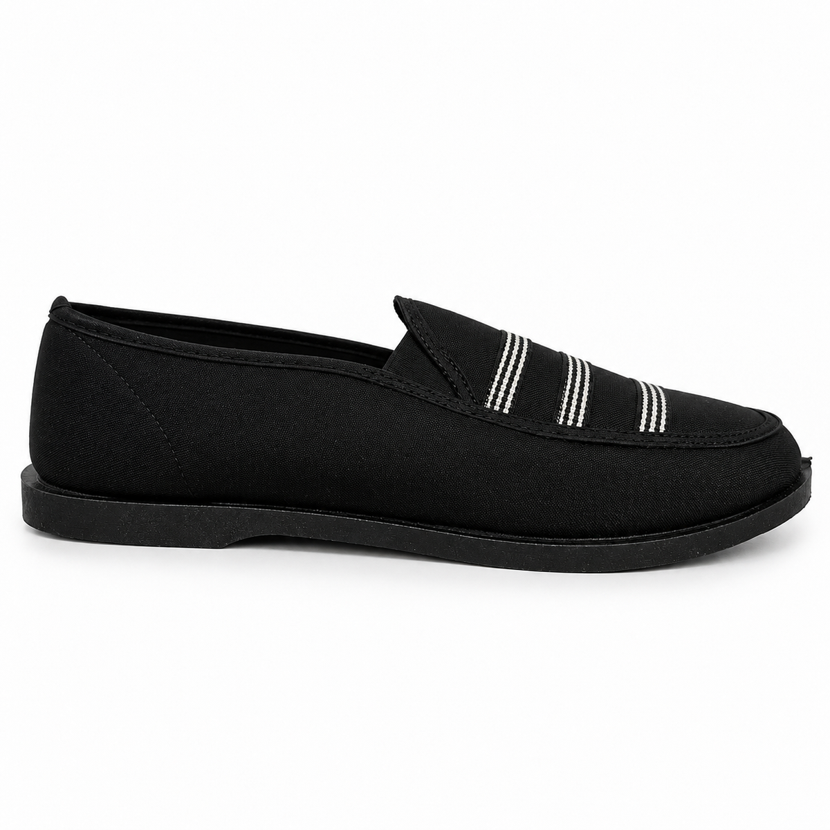 Zapatos Mujer Mocasín Ultralivianos Antideslizantes En Lona Suaves