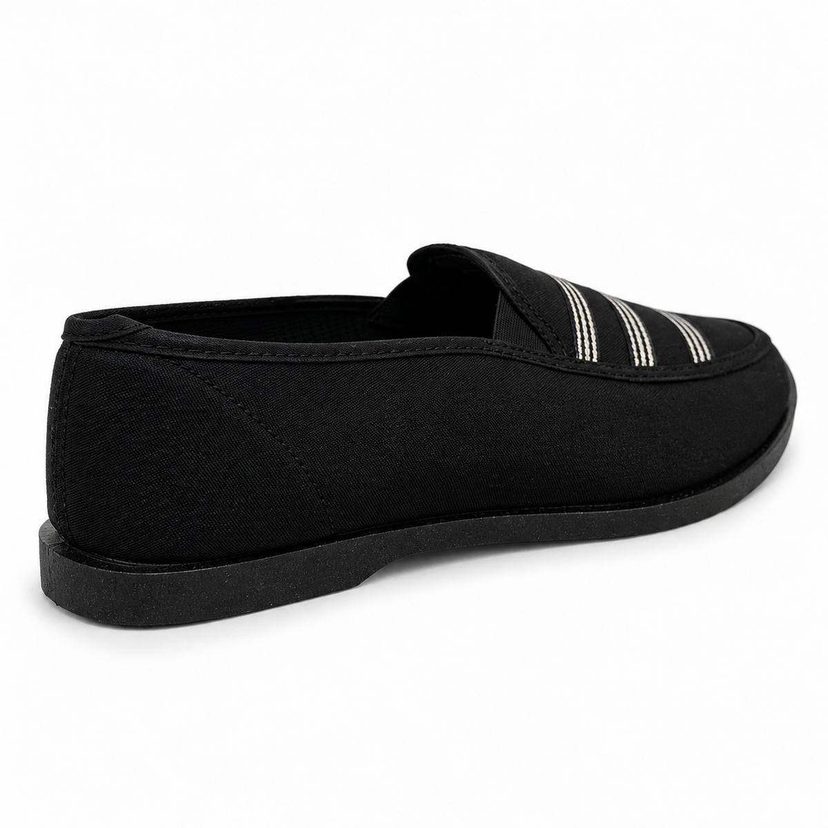 Zapatos Mujer Mocasín Ultralivianos Antideslizantes En Lona Suaves