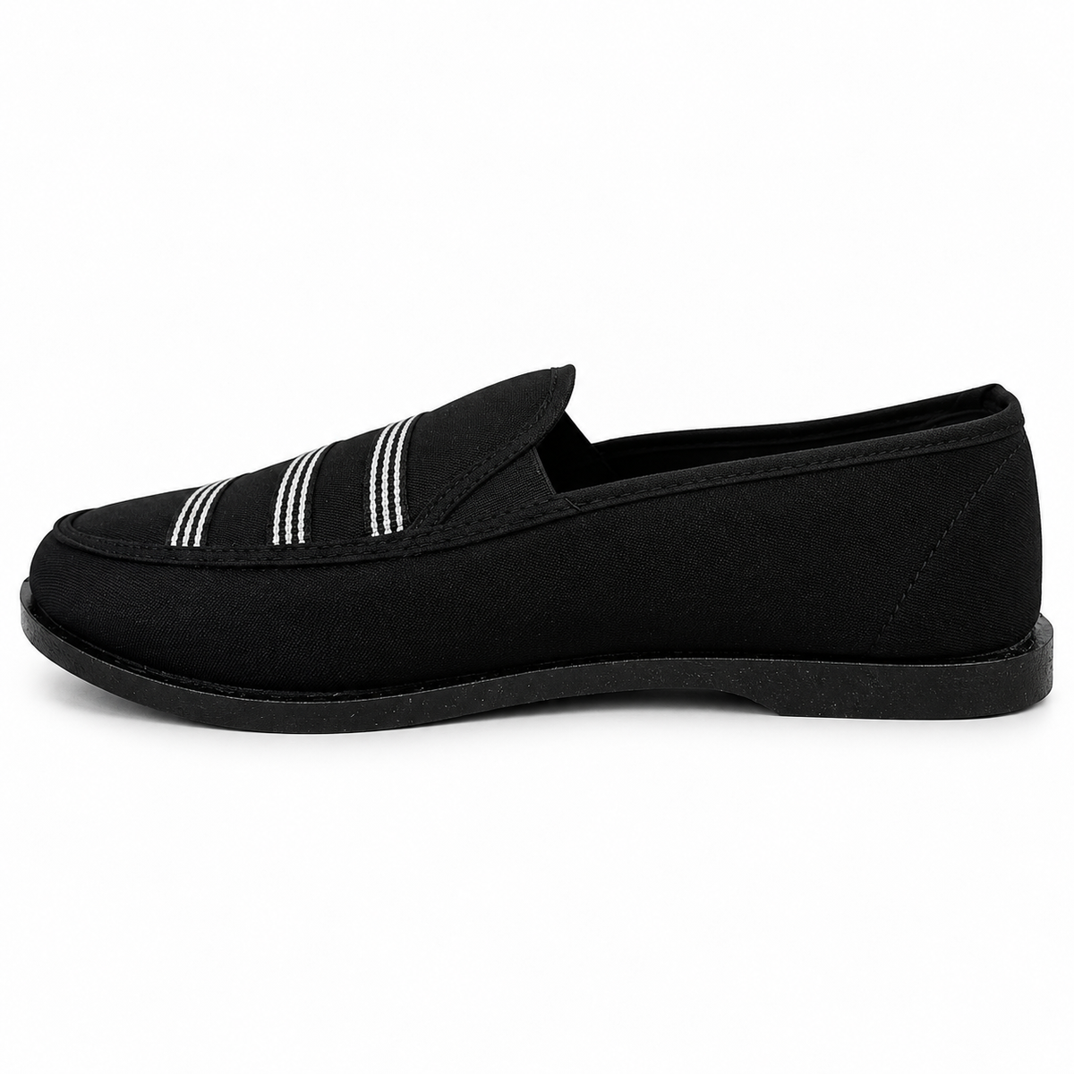 Zapatos Mujer Mocasín Ultralivianos Antideslizantes En Lona Suaves