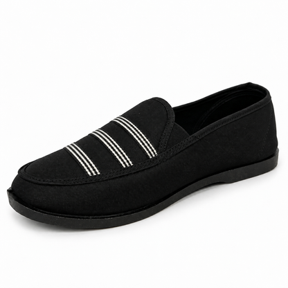 Zapatos Mujer Mocasín Ultralivianos Antideslizantes En Lona Suaves