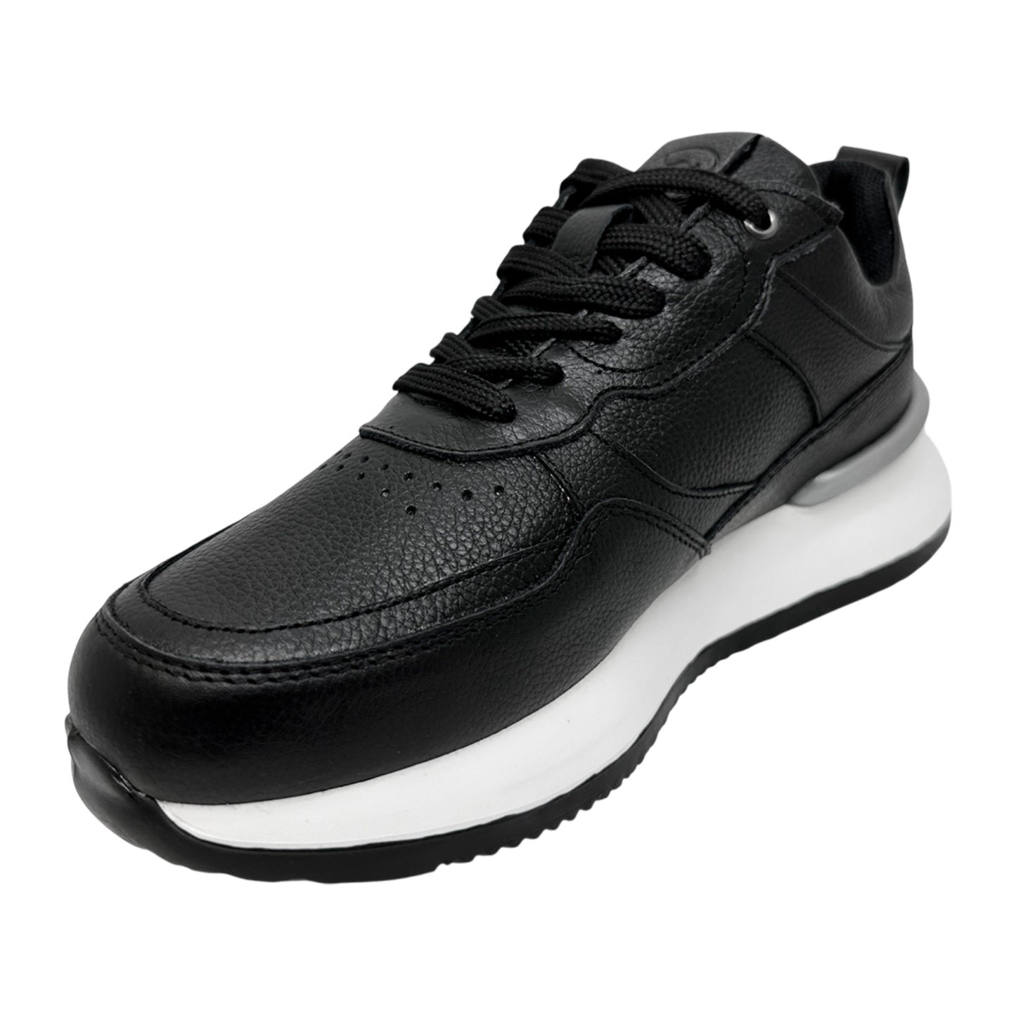 Zapato En Cuero Semiformal Para Hombre Estervi Torino Lite Color Negro👞🧔✨