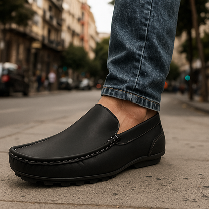 👞 Zapato Mocasín Casual Semi Formal para Hombre en 100% 🐂 Cuero Elegante y Cómodo